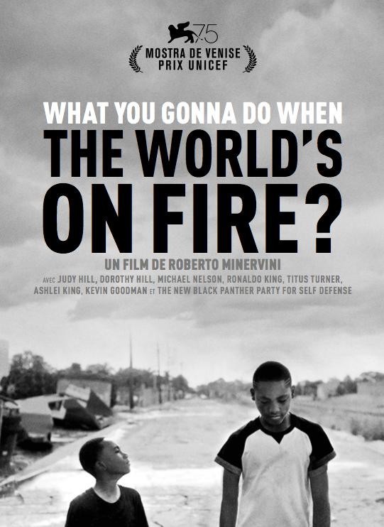 What you gonna do when the world’s on fire ?