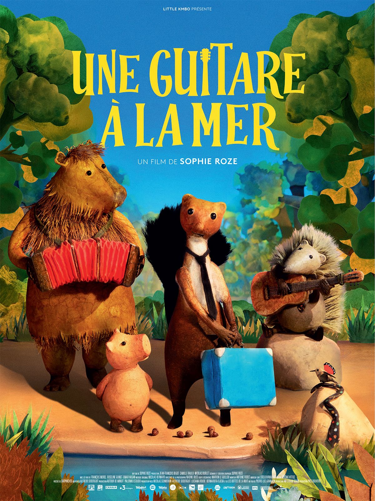Une guitare à la mer 