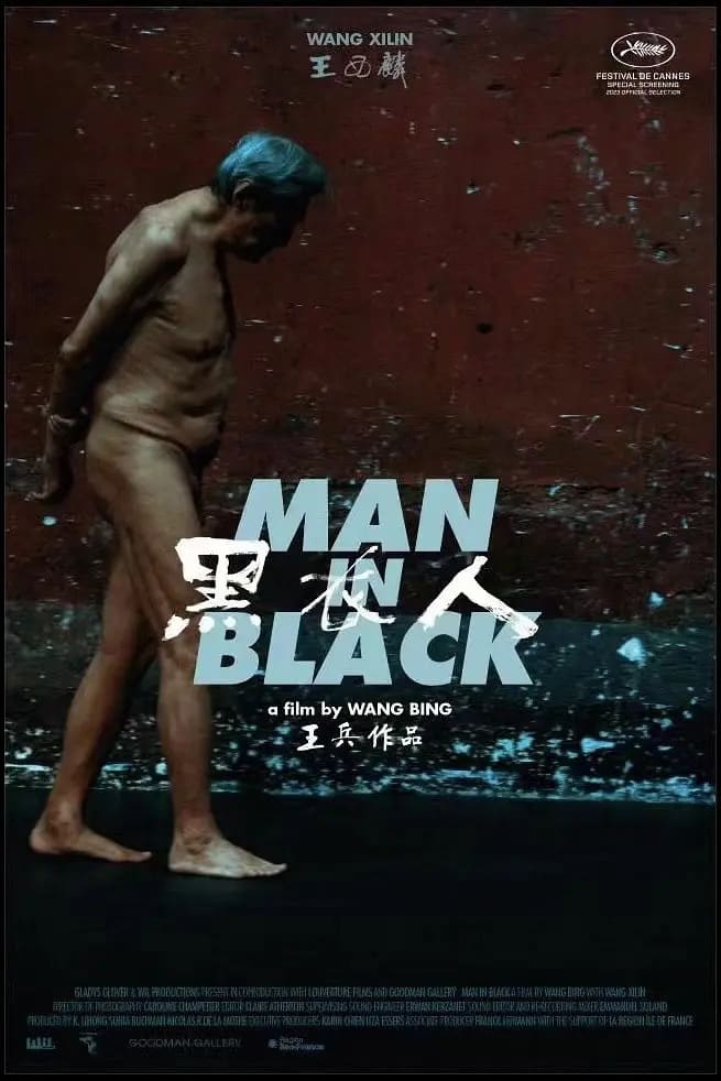 Man in black