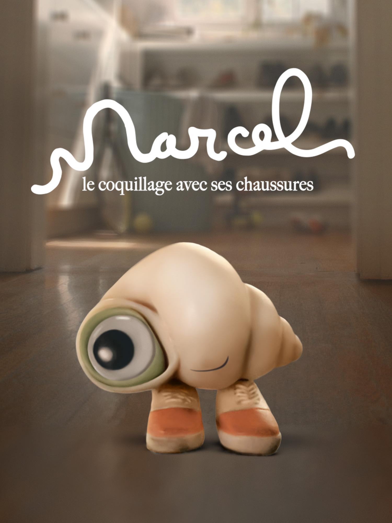 Marcel le coquillage avec des chaussures VF